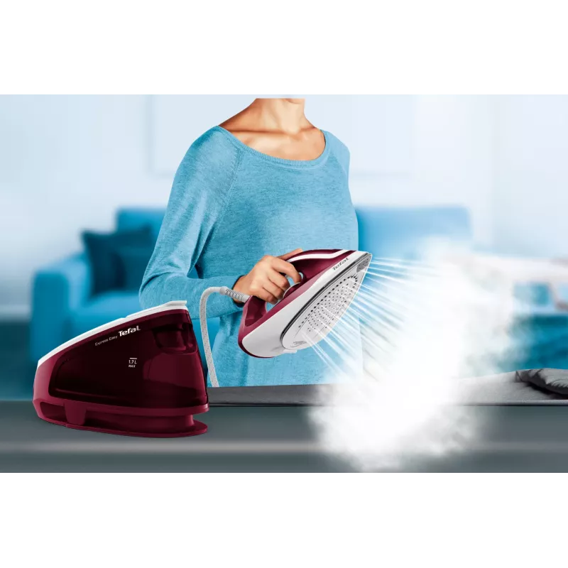 Tefal Express Easy SV6130 2200 W 1,7 L Czerwony, Biały