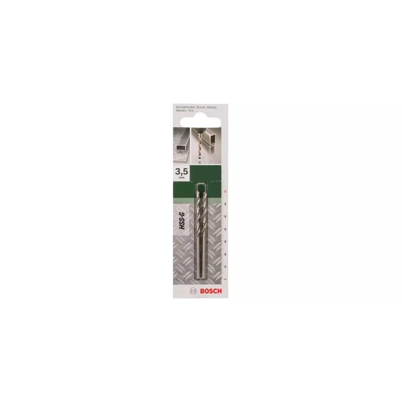 Zestaw wierteł Bosch 2609255040 Średnica 3,5 mm Długość 70 mm 2 szt.
