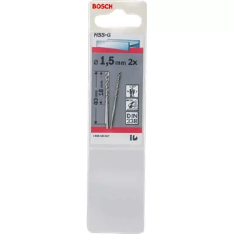 Wiertło Bosch 1,5 mm kręte 1 szt. – model 2 608 585 907