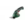 Bosch Isio nożyce do trawy akumulatorowe 8 cm 3,6 V Czarny, Zielony