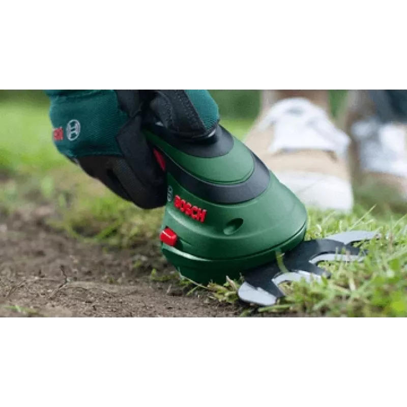 Bosch Isio nożyce do trawy akumulatorowe 8 cm 3,6 V Czarny, Zielony
