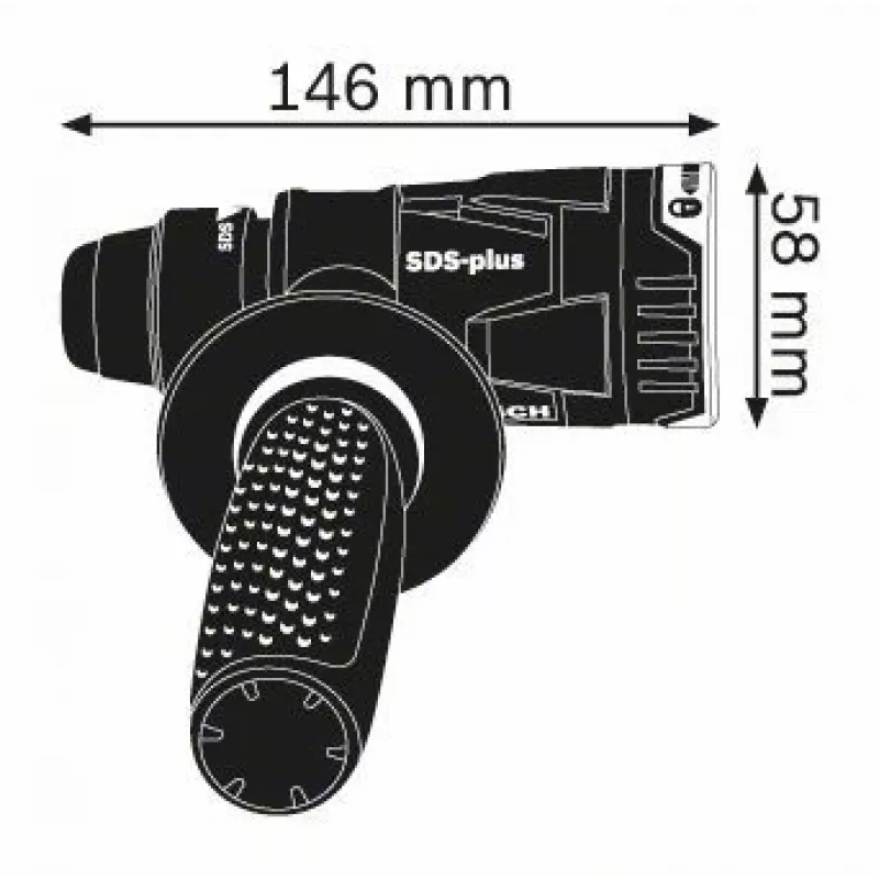 Uchwyt adaptacyjny Bosch GHA FC2 Professional