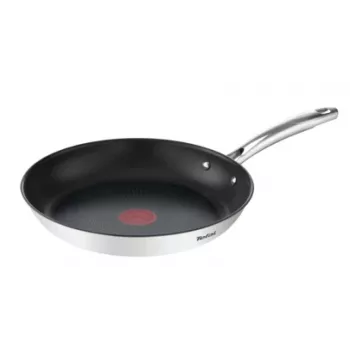 Patelnia uniwersalna Tefal DUETTO+ G7320434 24 cm — stal nierdzewna, bez PFOA, czarna