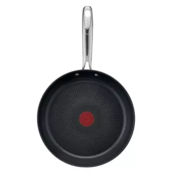 Patelnia uniwersalna Tefal DUETTO+ G7320434 24 cm — stal nierdzewna, bez PFOA, czarna