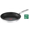 Patelnia uniwersalna Tefal DUETTO+ G7320434 24 cm — stal nierdzewna, bez PFOA, czarna