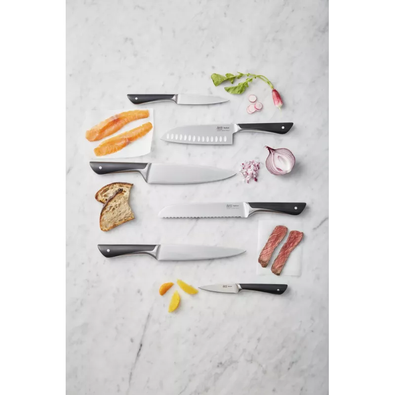 Komplet noży Tefal Jamie Oliver K267S7 7 szt. Ostrza ze stali nierdzewnej