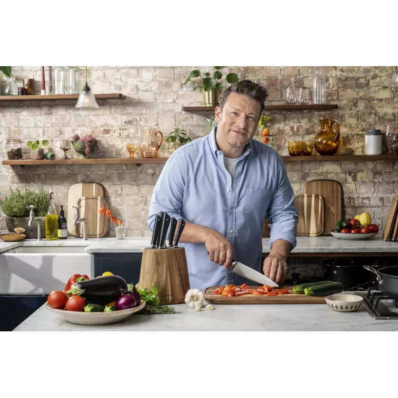 Komplet noży Tefal Jamie Oliver K267S7 7 szt. Ostrza ze stali nierdzewnej