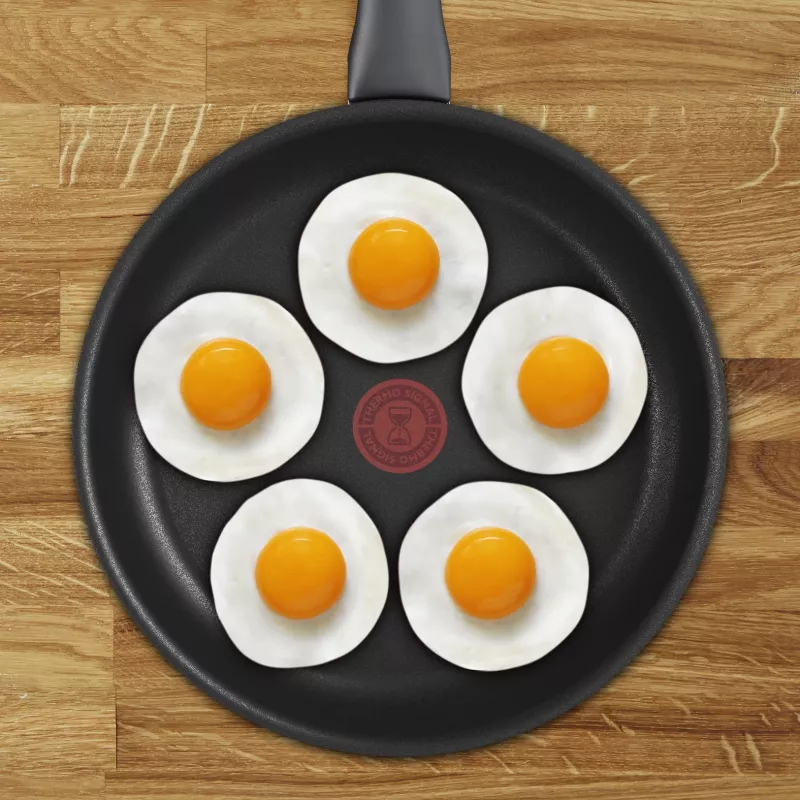 Tefal Change Czarny C4760625 patelnia uniwersalna okrągła
