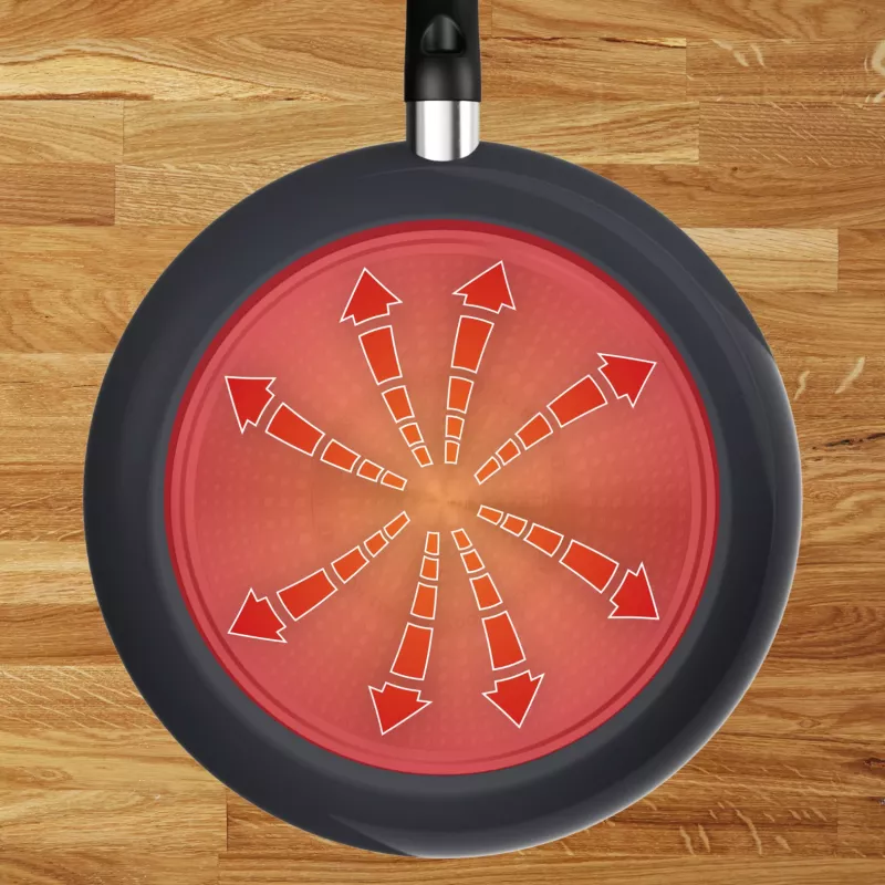 Tefal Cook & Change C4851935 patelnia Wok/Stir-Fry okrągła