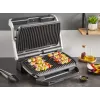 Grill kontaktowy Tefal Optigrill+ XL GC727D10 — 2000 W, prostokątna obudowa metalowa, 445×365×175 mm