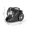 Odkurzacz cylindryczny Rowenta Silence Force RO7935 — 500 W, bezworkowy cyklonowy, 2,5 l, HEPA, 59 dB