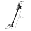 Rowenta X-Force Flex RH9L55E0 odkurzacz pionowy/szczotka elektryczna 2-w-1 odkurzacz pionowy Akumulatorowa Na sucho Bezworkowy 0,65 l Czarny
