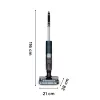 Rowenta X-Clean 7 GZ5735E0 odkurzacz pionowy/szczotka elektryczna Bateria Sucho i mokro Bezworkowy 0.5 L Czarny, Chrom