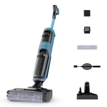 Rowenta X-Clean 2 GZ2271E0 odkurzacz ręczny/szczotka elektryczna Akumulatorowy Na sucho i mokro Bezworkowy Niebieski