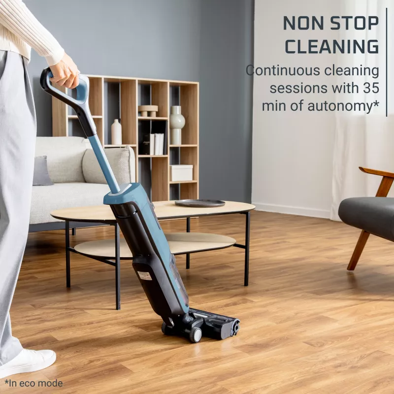 Rowenta X-Clean 2 GZ2271E0 odkurzacz ręczny/szczotka elektryczna Akumulatorowy Na sucho i mokro Bezworkowy Niebieski