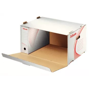 Esselte Pojemnik archiwizacyjny FSC® otwierany z przodu, biały, 540 mm, 258 mm, 360 mm, 810 g, 1 szt.