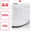 Esselte Koszulki plastikowe A4 - Economy -, 210 x 297 mm (A4), Przezroczysty, Polipropylen (PP), Pionowa, Górne, 230 mm