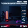 Zestaw słuchawkowy Konix PULSAR Przewodowy i bezprzewodowy Nagłowny Gaming USB Type-C Bluetooth Czarny