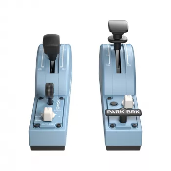 Thrustmaster TCA Quadrant Add-On Airbus Edition Czarny, Niebieski Symulator lotu PC