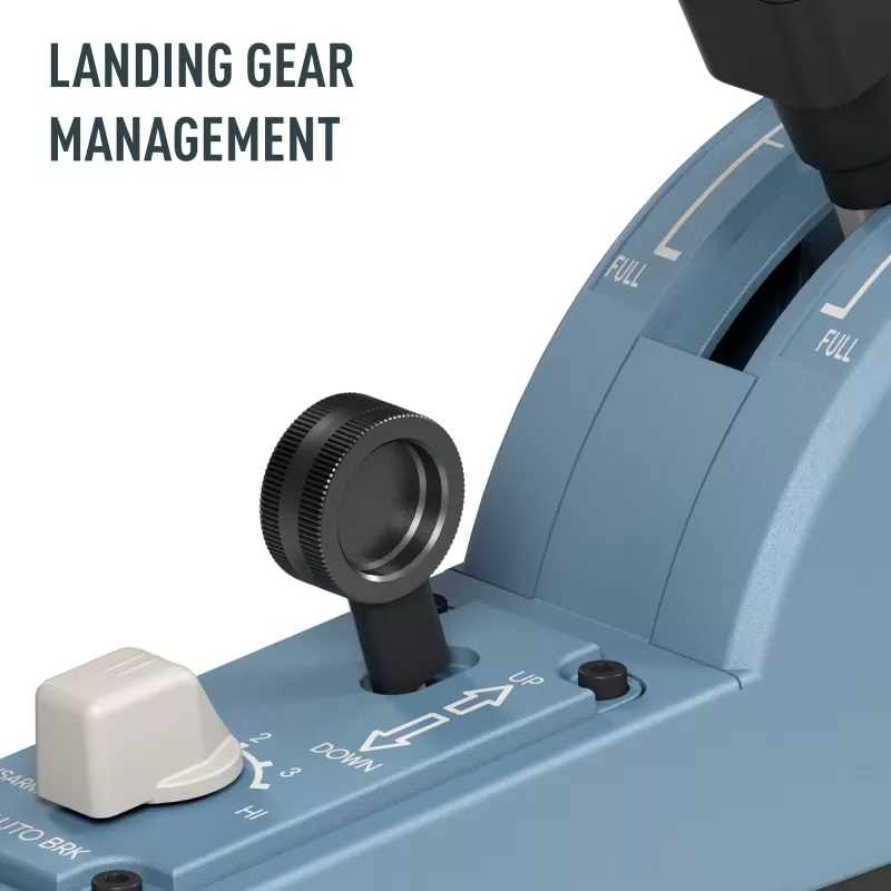 Thrustmaster TCA Quadrant Add-On Airbus Edition Czarny, Niebieski Symulator lotu PC