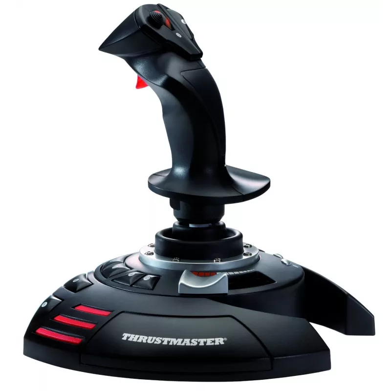 Thrustmaster T.Flight Stick X Czarny, Czerwony, Srebrny USB Joystick Analogowy PC, Playstation 3