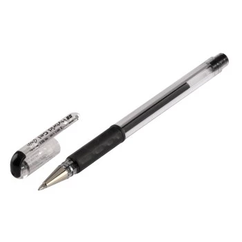 Zestaw długopisów żelowych Hybrid Gel Grip, czarny tusz, końcówka 0,3 mm, 12 szt.