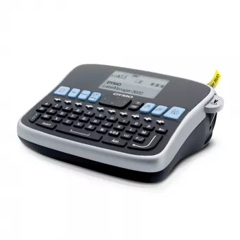 Drukarka etykiet biurkowa DYMO LabelManager | 360D – Akumulatorowa ręczna drukarka etykiet Łatwa w użyciu – Inteligentne przyciski jednym dotknięciem – Klawiatura QWERTY – Duży wyświetlacz | Do organizacji domu i biura