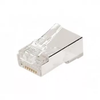 Hypertec 920850-HY złącze przewodowe RJ45 Metaliczne, Transparentne