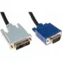 adapter kablowy wideo Hypertec 127701-HY 2 m VGA (D-Sub) DVI czarny