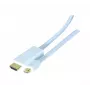 Adapter kablowy wideo Hypertec 128061-HY 2 m HDMI Typ A (Standard) Mini DisplayPort Biały