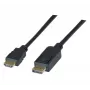 Hypertec 128164-HY adapter kablowya wideo 3 m DisplayPort HDMI czarny