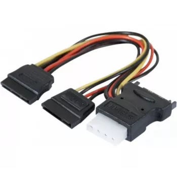 ATEN 147557 Kabel SATA 0,3 m SATA 15-pin 2 x SATA 15-pin + Molex (4-pin) Różne kolory, czarny