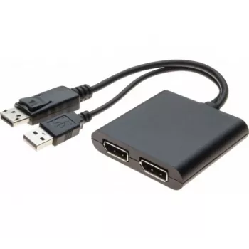 Rozdzielacz wideo Hypertec 250201-HY 2x DisplayPort 4K Ultra HD