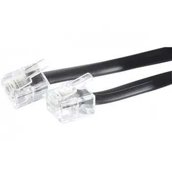 Kabel telefoniczny Hypertec 288100-HY 2 m Czarny RJ-11