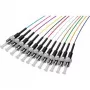 Hypertec 392256-HY kabel InfiniBand/światłowodowy 2 m 12x ST pigtail wielokolorowy