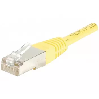 Hypertec 857080-HY kabel sieciowy Żółty 0,15 m Cat5e F/UTP (FTP)