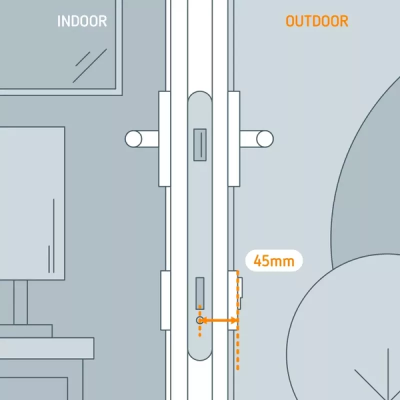 Netatmo NDL-E45 akcesoria do zamka inteligentnego Zestaw przedłużający