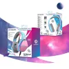 Oniverse Gaming Headset Nebula - Diva Pink (Multiplatform), przewodowy, gaming, 20 - 20000 Hz, 356 g, zestaw słuchawkowy, cyjan, różowy