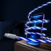 Kabel do szybkiego ładowania Oniverse USB-C do USB-C - 2 metry - LED (Wieloplatformowy)