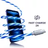Kabel do szybkiego ładowania Oniverse USB-C do USB-C - 2 metry - LED (Wieloplatformowy)