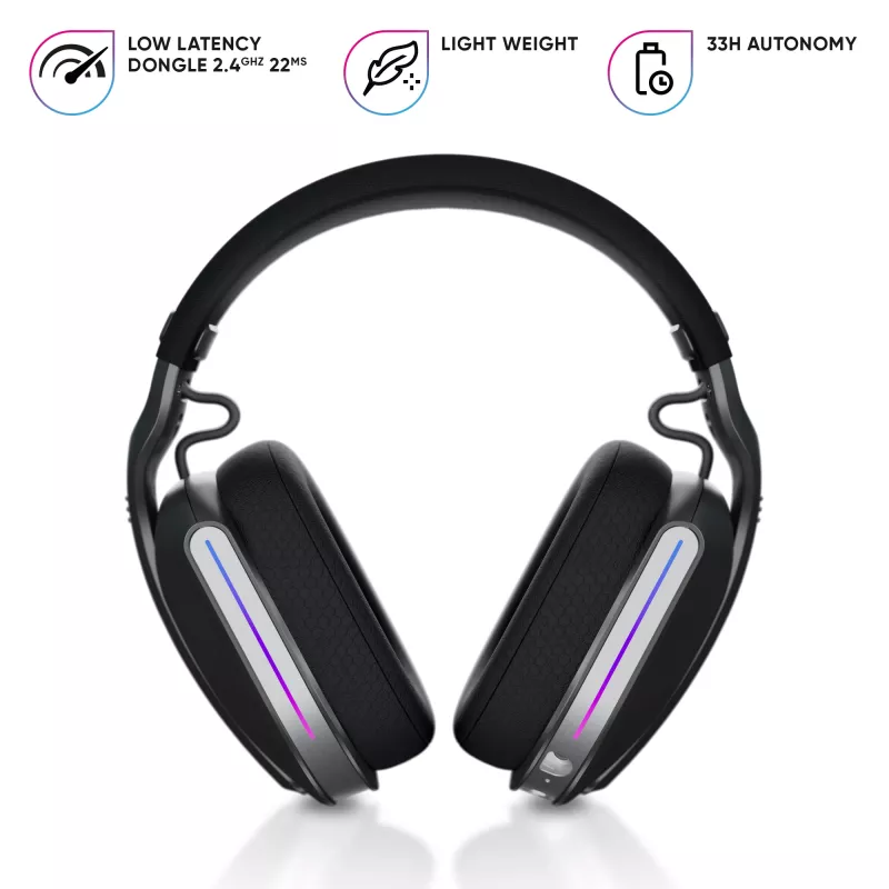 Oniverse Wireless Gaming Headset Polaris - Eclipse Czarny (Multiplatform)