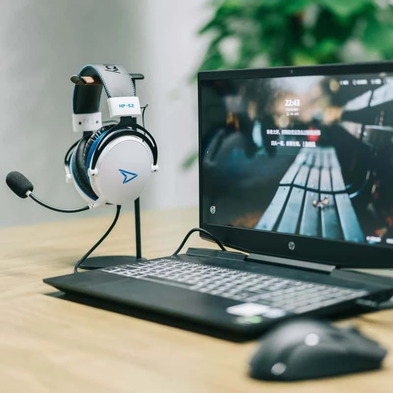 Steelplay Przewodowy zestaw słuchawkowy 3D - HP52 - Biały (Multi), Przewodowy, Gaming, 20 - 20000 Hz, 367 g, Zestaw słuchawkowy, Czarny, Biały