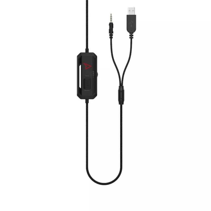 Steelplay HP47 Headset Wired Head-band Gaming Czarny, żółty