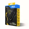 Steelplay Dual Play & Charge kabel For Controllers - Czarny (PS4)