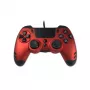 Lexip Metaltech - kontroler przewodowy - Ruby czerwony (Multi), Gamepad, PC, PlayStation 4, D-pad, przycisk Home, przycisk Opcje, przycisk Udostępnij, analogowy / cyfrowy, wielokolorowy, przewodowy