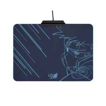 Podkładka pod mysz Lexip Kakashi „Kamui” Naruto Shippuden – ze sztywną mikroteksturowaną powierzchnią i podświetleniem RGB