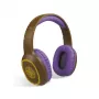Steelplay Adventure Magic Headset (Switch/Pc/Mac/Mobile), przewodowe i bezprzewodowe, gamingowe, 20 - 20000 Hz, 175 g, zestaw słuchawkowy, brązowy, fioletowy