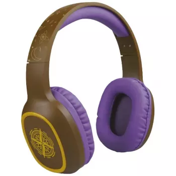 Steelplay Adventure Magic Headset (Switch/Pc/Mac/Mobile), przewodowe i bezprzewodowe, gamingowe, 20 - 20000 Hz, 175 g, zestaw słuchawkowy, brązowy, fioletowy