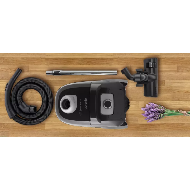 Gorenje VCEA28GLBK 3 L Cylinder vacuum Dry 700 W Dust bag