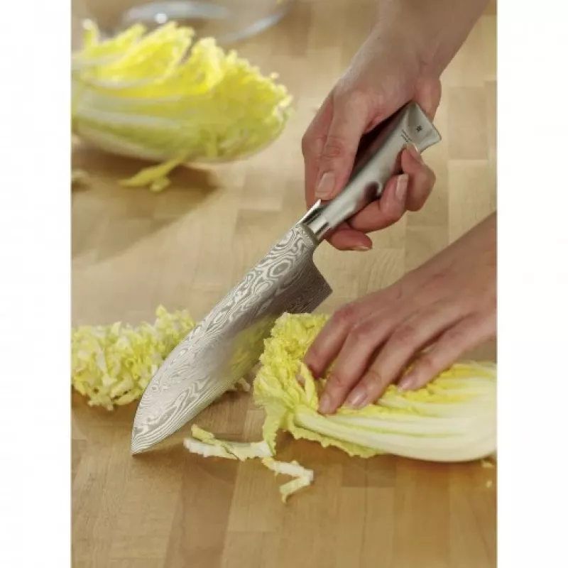 Nóż WMF Santoku Grand Class Damasteel, nóż domowy, Damast